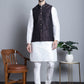 Men's Woven Design Nehru Jacket