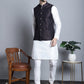 Men's Woven Design Nehru Jacket
