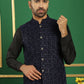 Men's Sequins Velvet Nehru Jacket