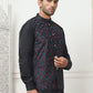 Embroidered Silk Blend Nehru Jacket