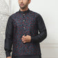 Embroidered Silk Blend Nehru Jacket