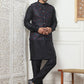 Embroidered Silk Blend Nehru Jacket