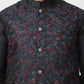 Embroidered Silk Blend Nehru Jacket