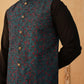 Embroidered Silk Blend Nehru Jacket