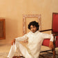 Embroidered With Sequin Silk Blend Nehru Jacket