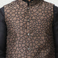 Embroidered Silk Blend Nehru Jacket