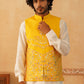 Embroidered Silk Blend Nehru Jacket