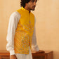 Embroidered Silk Blend Nehru Jacket