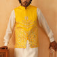 Embroidered Silk Blend Nehru Jacket