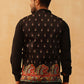 Printed Velvet Nehru Jacket