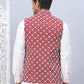 Embroidered Viscose Rayon Nehru Jacket