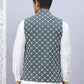 Embroidered Viscose Rayon Nehru Jacket