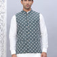 Embroidered Viscose Rayon Nehru Jacket