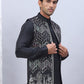 Embroidered Silk Blend Nehru Jacket