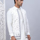 Embroidered Silk Blend Nehru Jacket