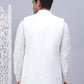 Embroidered Silk Blend Nehru Jacket