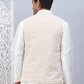 Embroidered Viscose Rayon Nehru Jacket