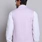 Woven Design Nehru Jacket For Men ( JOWC 4120Purple )