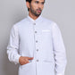 Woven Design Nehru Jacket For Men ( JOWC 4120Sky )