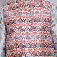 Digital Printed Nehru Jacket For Men ( JOWC 4122Blue )