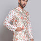 Digital Printed Nehru Jacket For Men ( JOWC 4122Cream )