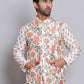 Digital Printed Nehru Jacket For Men ( JOWC 4122Cream )