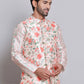 Digital Printed Nehru Jacket For Men ( JOWC 4122Golden )