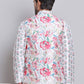 Digital Printed Nehru Jacket For Men ( JOWC 4122White )