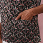 Floral Embroidered Silk Nehru Jacket ( JOWC 4142 Mehndi )