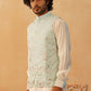 Embroidered Silk Blend Nehru Jacket