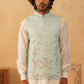 Embroidered Silk Blend Nehru Jacket