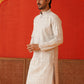 Sequins & Embroidered Kurtas For Men ( KKO 5128Grey )