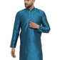 Jompers Men's Peacock Jacquard Kurta Only