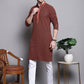 Sequin Embroidered Pure Cotton Kurtas