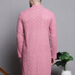 Sequin Embroidered Pure Cotton Kurtas