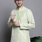 Sequin Embroidered Silk Blend Kurtas