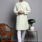 Sequin Embroidered Silk Blend Kurtas