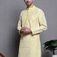 Sequin Embroidered Silk Blend Kurtas