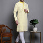 Sequin Embroidered Silk Blend Kurtas