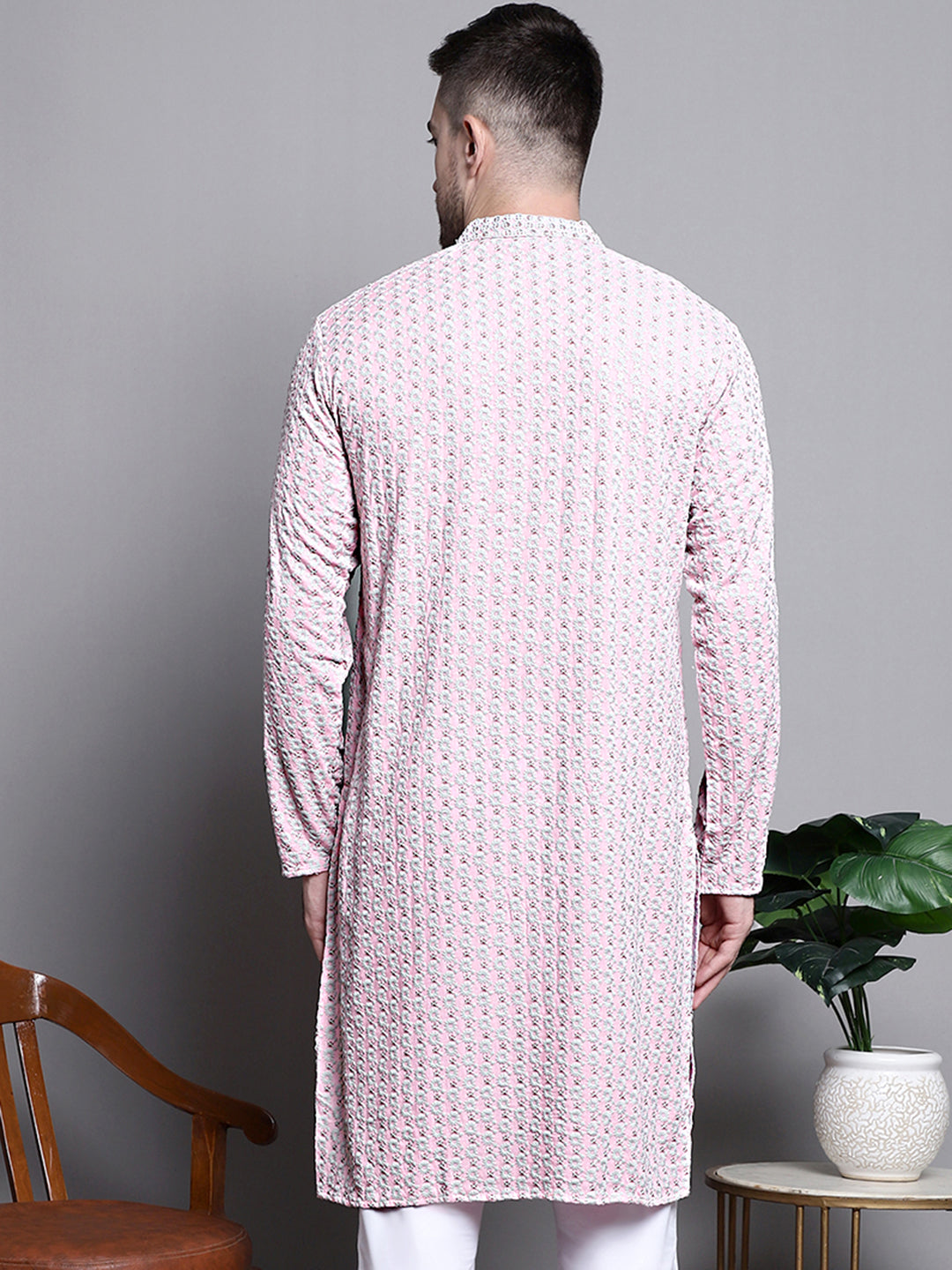 Sequin Embroidered Pure Cotton Kurtas