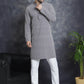 Sequin Embroidered Pure Cotton Kurtas ( KO 5028Navy ) [FF] [I-1-4]