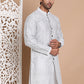 Sequin Chikankari Front Open Kurtas ( KO 5029Grey )