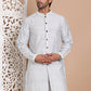 Sequin Chikankari Front Open Kurtas ( KO 5029Grey )