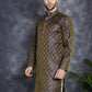 Woven Design Silk Blend Kurtas ( KO 5032Purple )