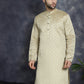 Beige Woven Design Kurtas ( KO 5034Beige )