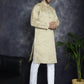Beige Woven Design Kurtas ( KO 5034Beige )