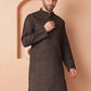 Woven Design Silk Blend Kurtas