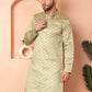 Woven Design Silk Blend Kurtas