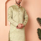 Woven Design Silk Blend Kurtas