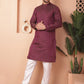 Woven Design Silk Blend Kurtas